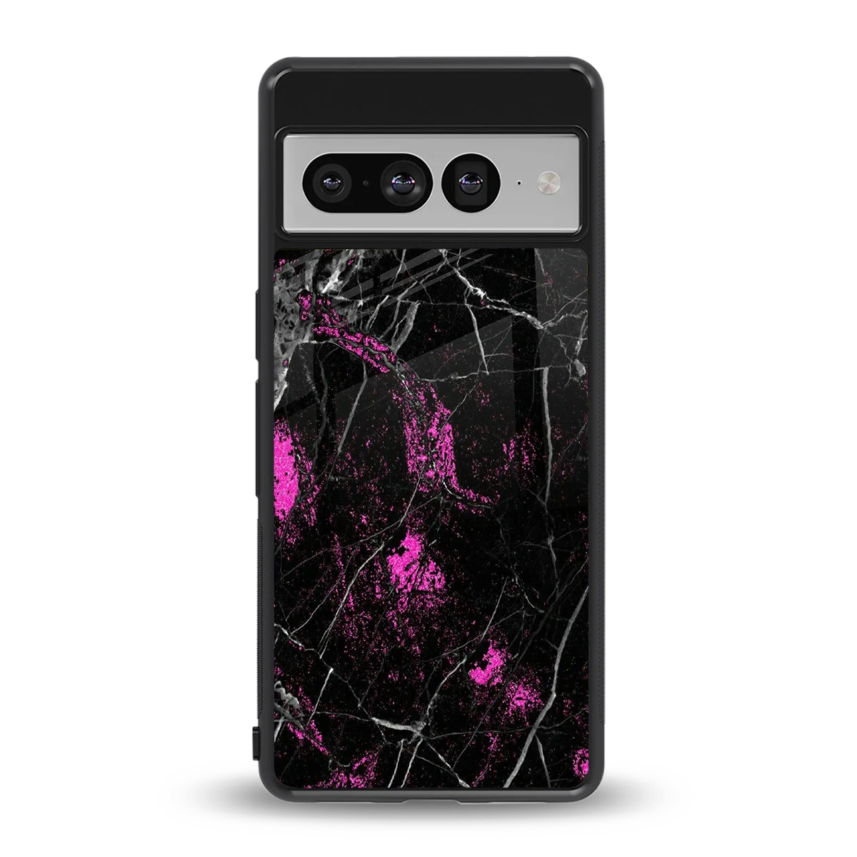 Blushstone back phone cover | glass case for google pixel 7 pro
