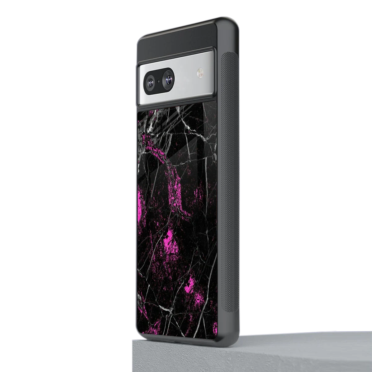 Blushstone stylish phone case for google pixel 7a | glossy glass and slim fit