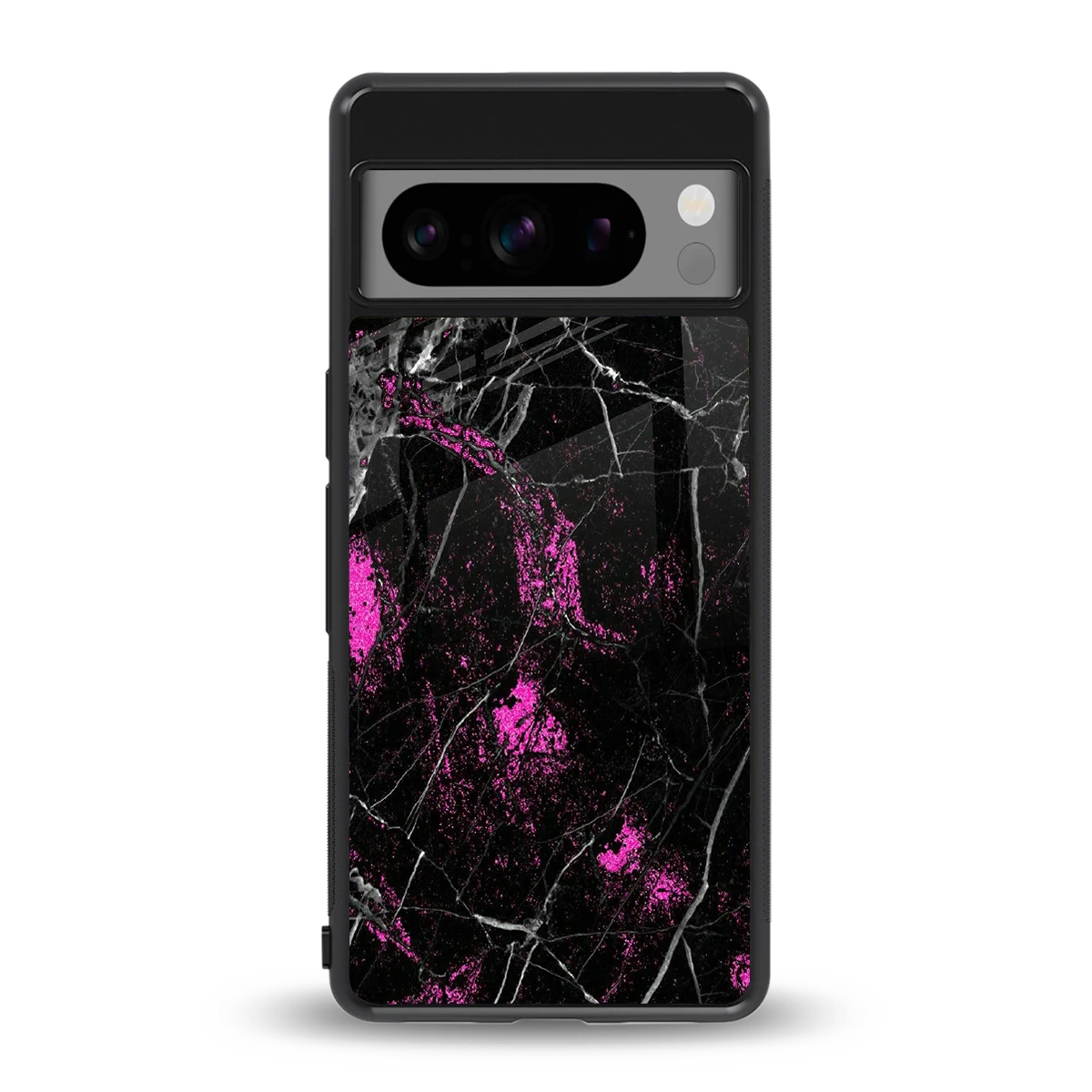 Blushstone back phone cover | glass case for google pixel 8 pro