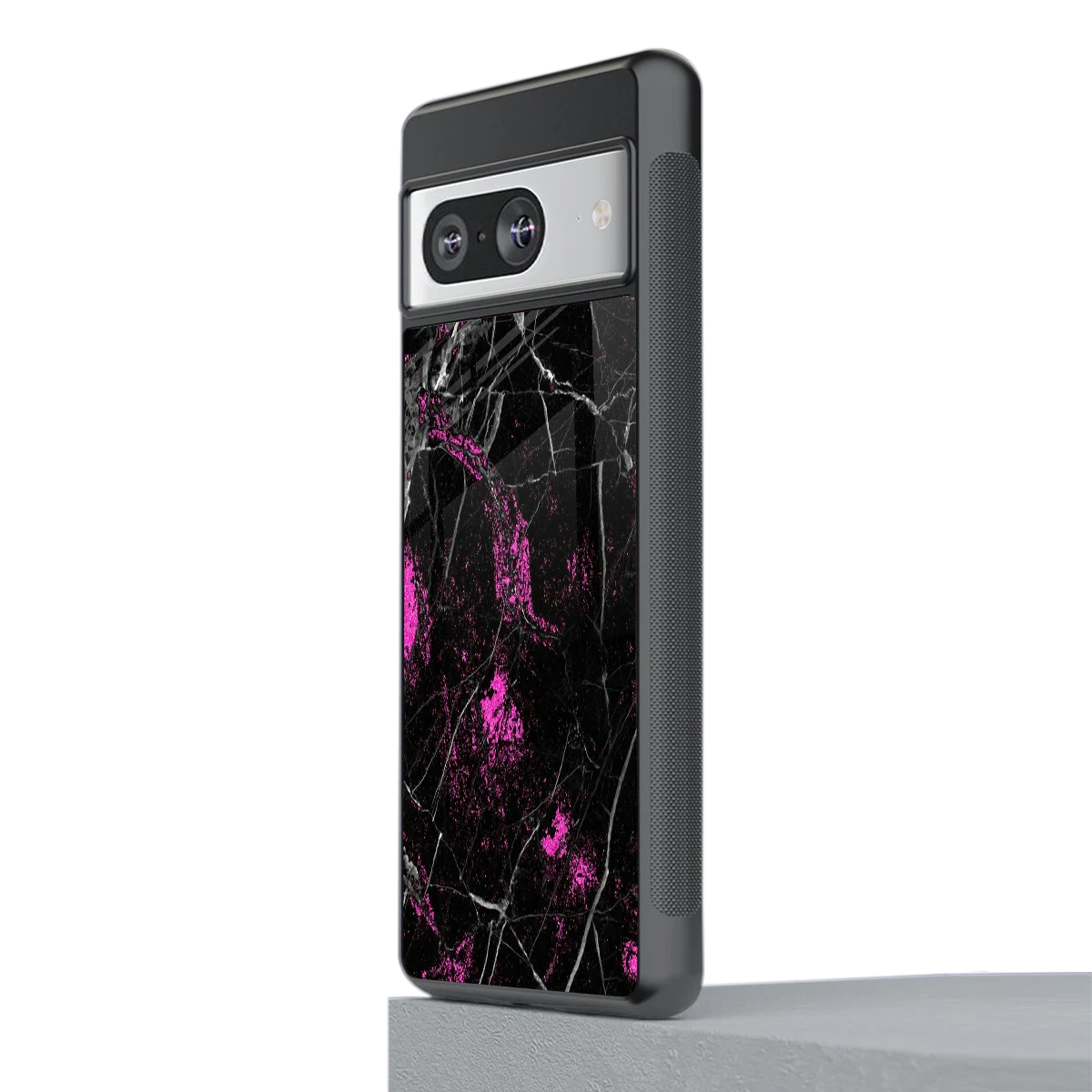 Blushstone stylish phone case for google pixel 8 | glossy glass and slim fit