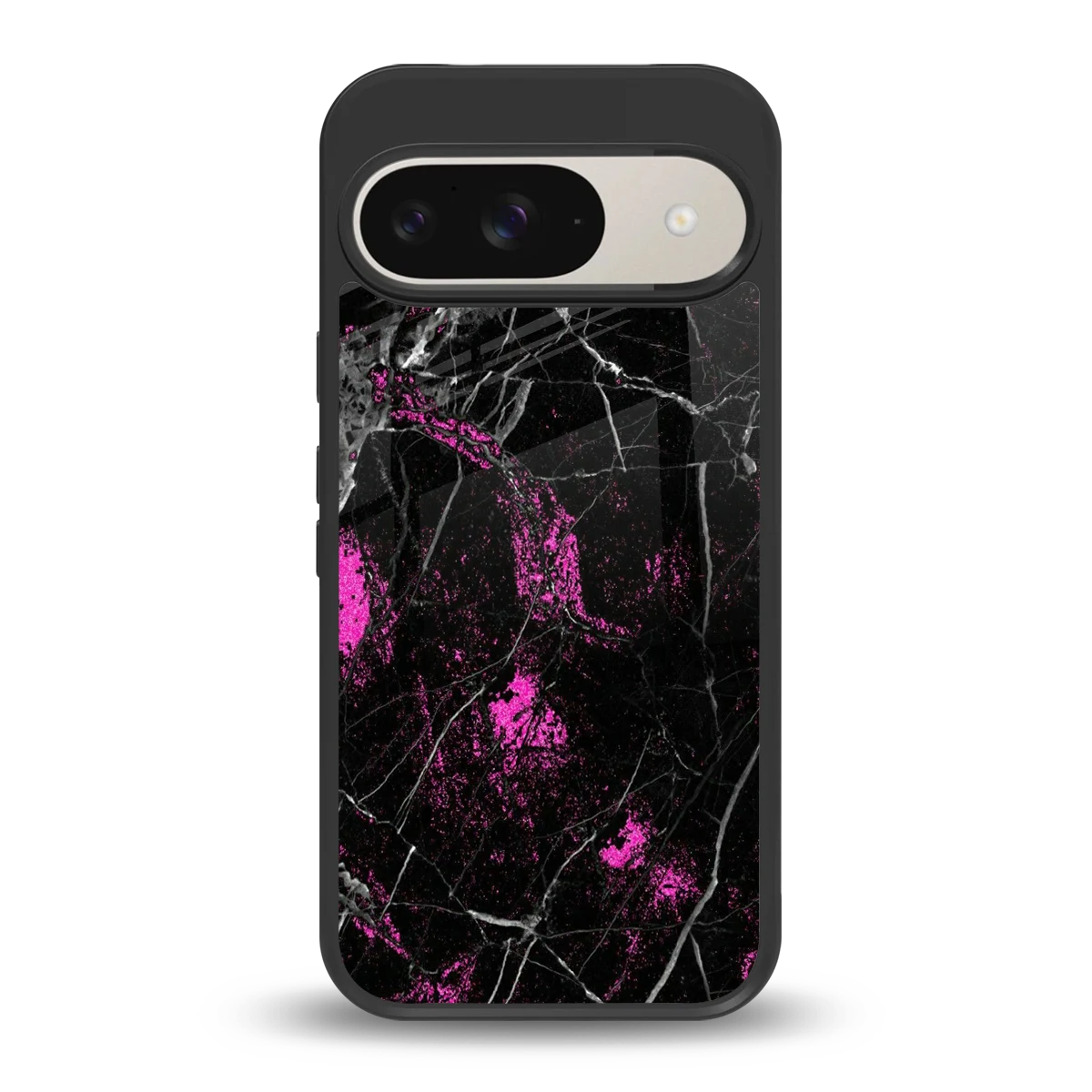 Blushstone back phone cover | glass case for google pixel 9