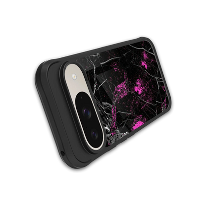 Blushstone stylish phone case for google pixel 9 | glossy glass and slim fit