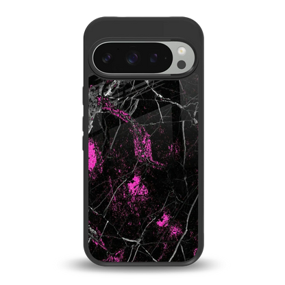 Blushstone back phone cover | glass case for google pixel 9 pro