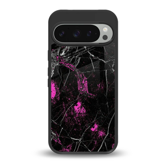 Blushstone back phone cover | glass case for google pixel 9 pro