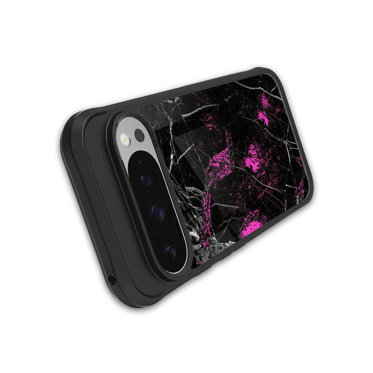 Blushstone stylish phone case for google pixel 9 pro | glossy glass and slim fit