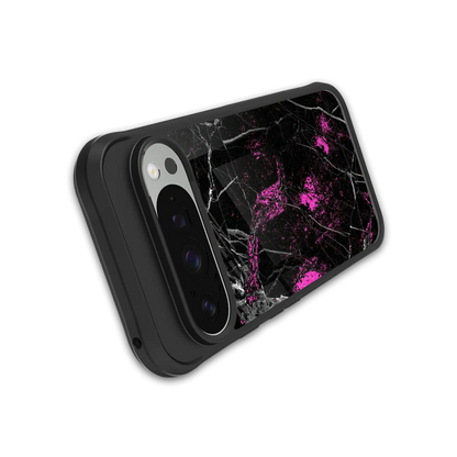 Blushstone stylish phone case for google pixel 9 pro xl | glossy glass and slim fit