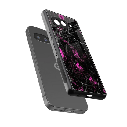 Blushstone sleek google pixel 10a cover with tempered glass back and TPU edges