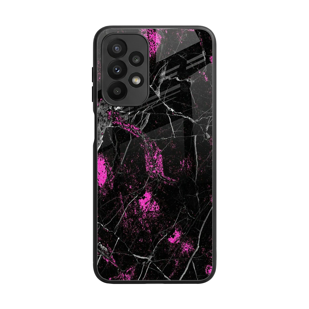 Blushstone back phone cover | glass case for samsung galaxy a23