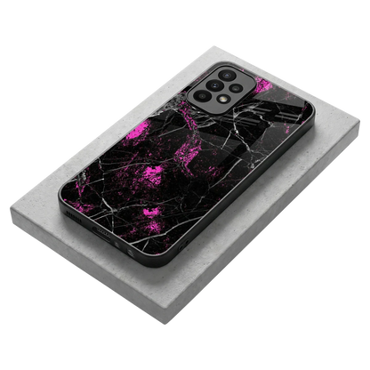 Blushstone stylish phone case for samsung galaxy a23 | glossy glass and slim fit