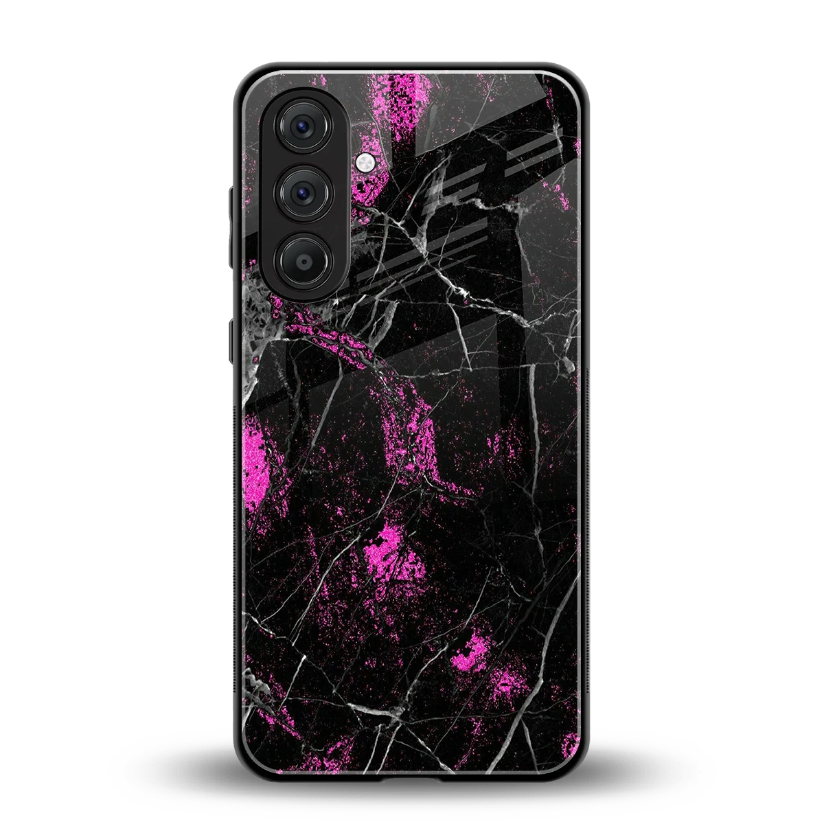 Blushstone back phone cover | glass case for samsung galaxy a55 5g