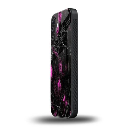 Blushstone samsung galaxy a55 5g mobile cover | shockproof glass phone case