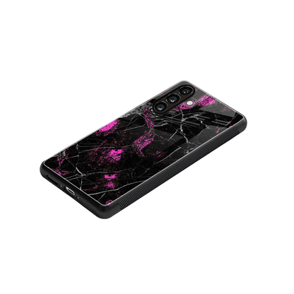 Blushstone stylish phone case for samsung galaxy a55 5g | glossy glass and slim fit