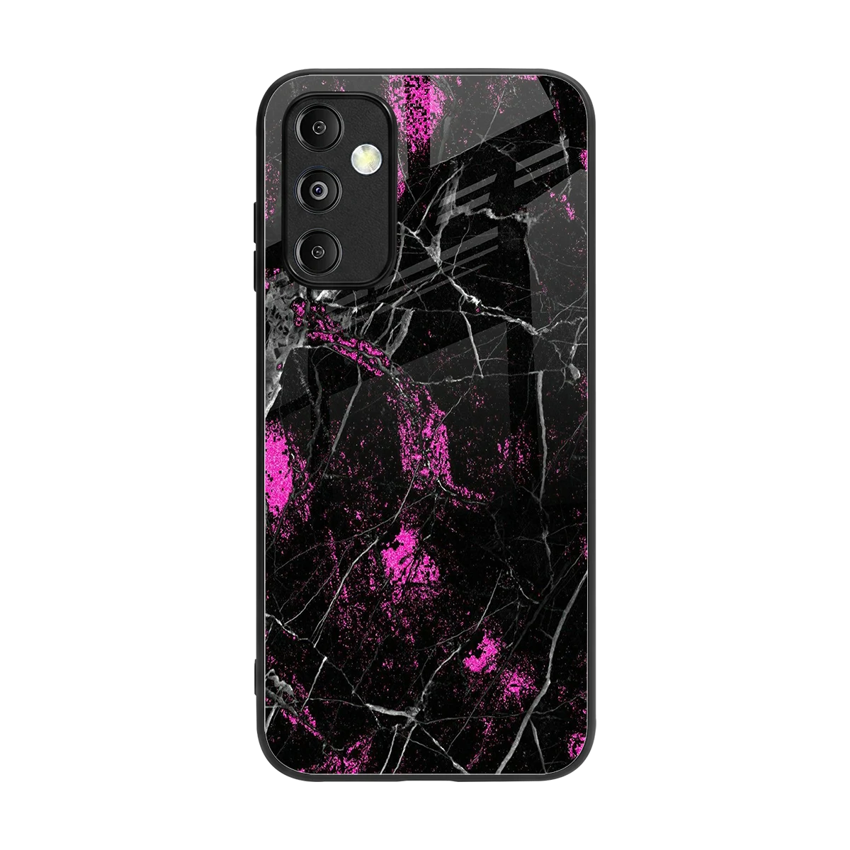 Blushstone back phone cover | glass case for samsung galaxy m14 5g