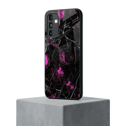 Blushstone samsung galaxy m14 5g mobile cover | shockproof glass phone case