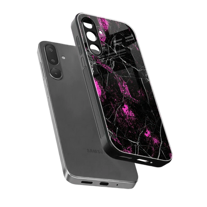 Blushstone sleek samsung galaxy m36 5g cover with tempered glass back and TPU edges
