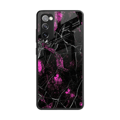 Blushstone back phone cover | glass case for samsung galaxy s20 fe