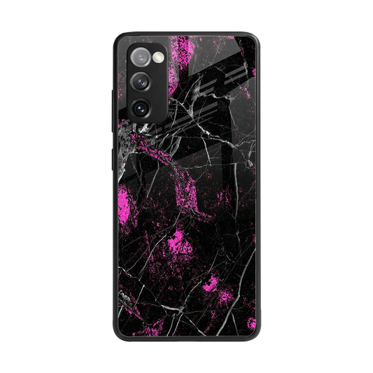 Blushstone back phone cover | glass case for samsung galaxy s20 fe