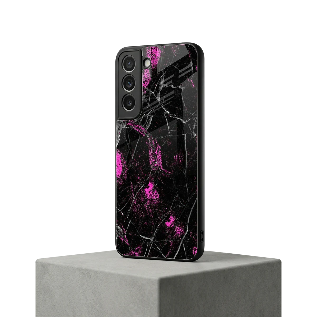 Blushstone samsung galaxy s22 mobile cover | shockproof glass phone case
