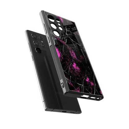 Blushstone sleek samsung galaxy s24 ultra cover with tempered glass back and TPU edges
