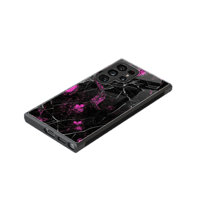 Blushstone stylish phone case for samsung galaxy s24 ultra | glossy glass and slim fit