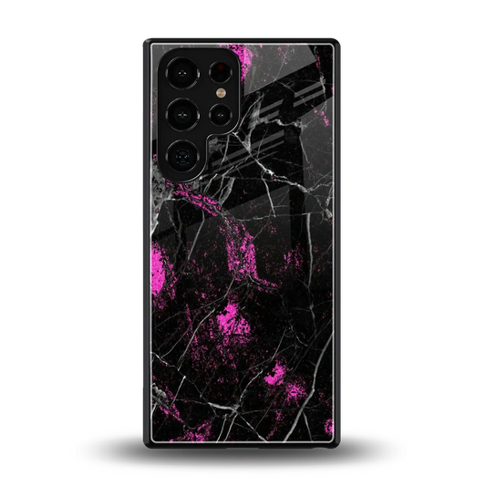 Blushstone back phone cover | glass case for samsung galaxy s25 ultra