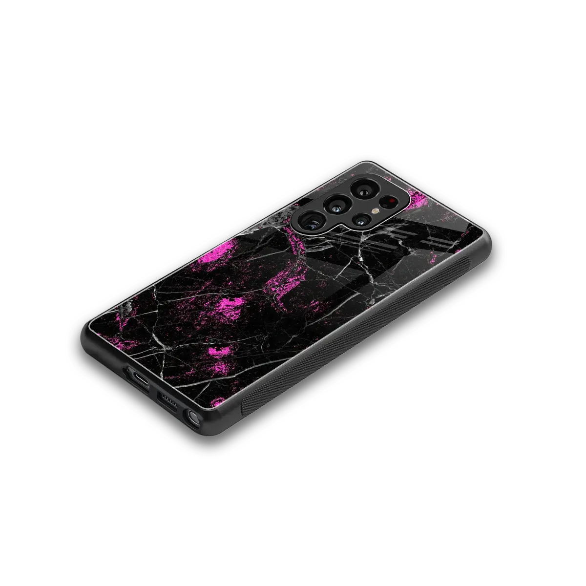 Blushstone stylish phone case for samsung galaxy s25 ultra | glossy glass and slim fit