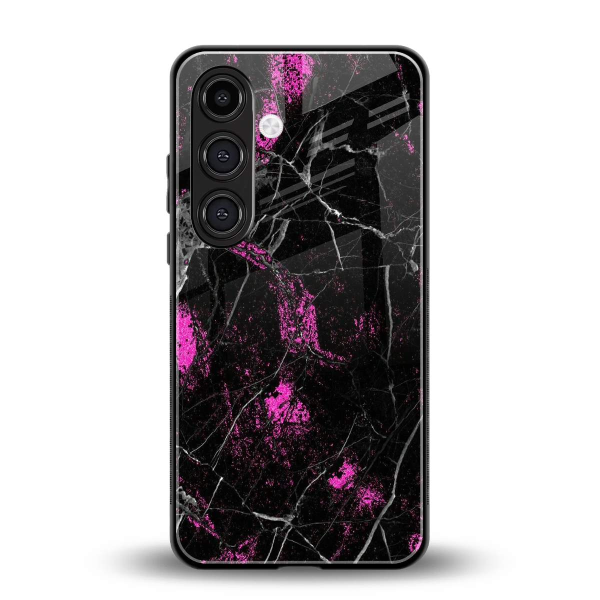 Blushstone back phone cover | glass case for samsung galaxy s25 plus