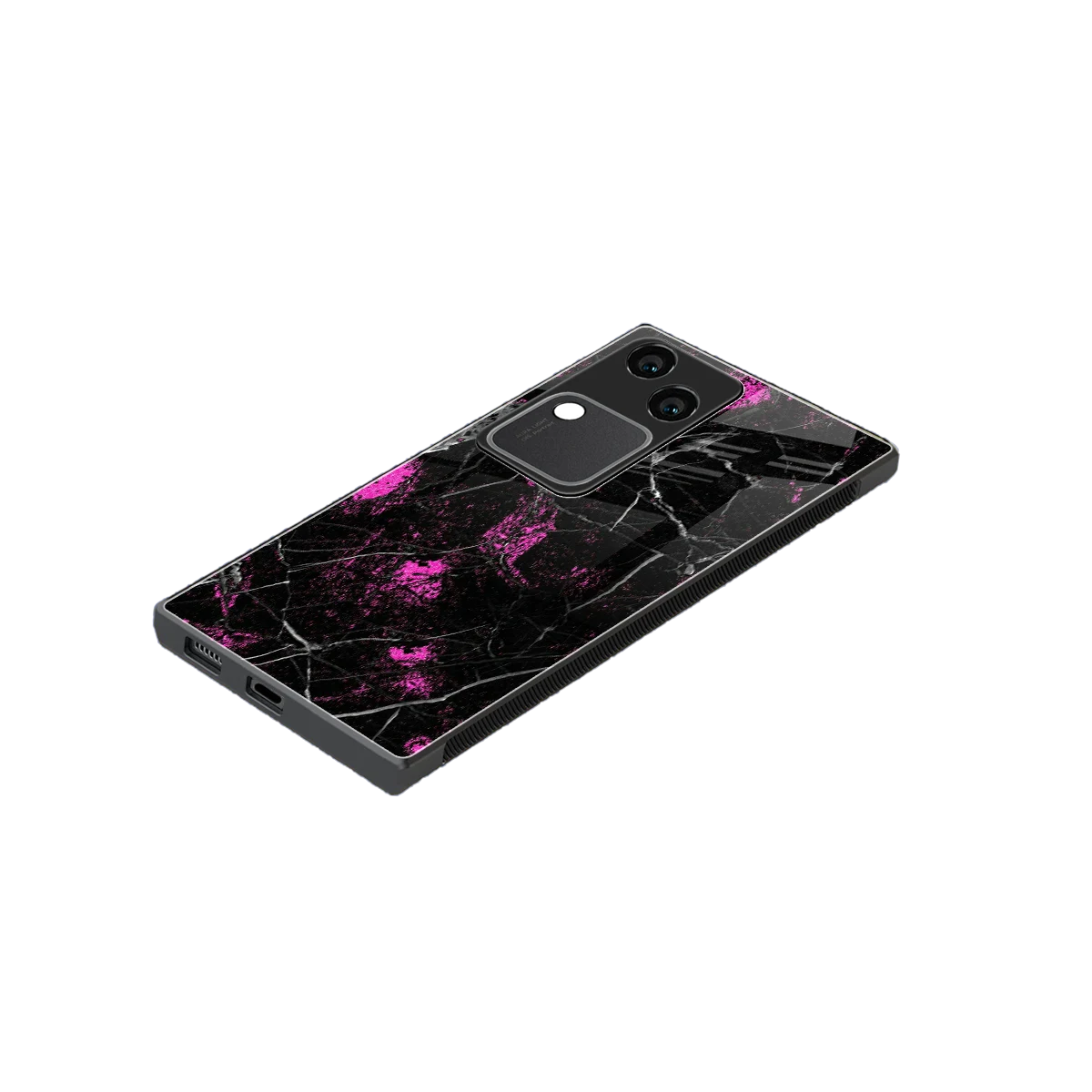 Blushstone stylish phone case for vivo v30 | glossy glass and slim fit