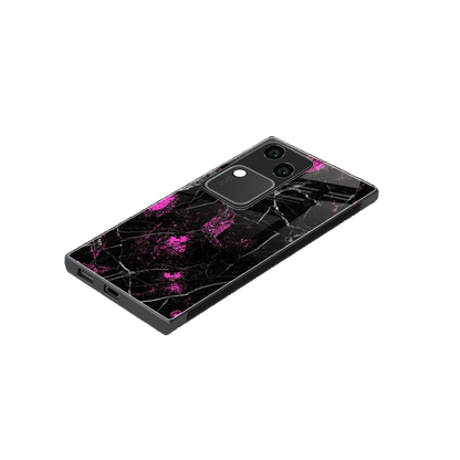 Blushstone stylish phone case for vivo v30 | glossy glass and slim fit