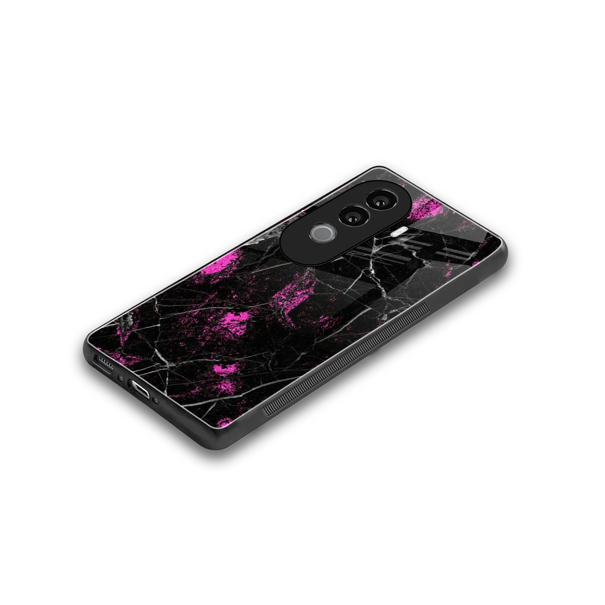 Blushstone stylish phone case for vivo v40e | glossy glass and slim fit