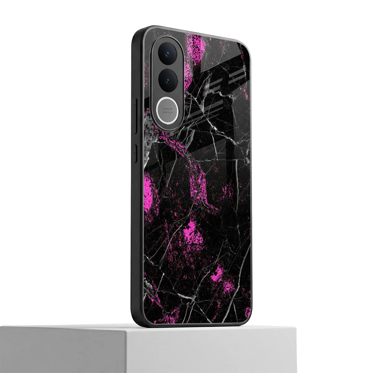 Blushstone vivo v70 fe mobile cover | shockproof glass phone case