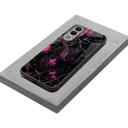 Blushstone stylish phone case for vivo v70 fe | glossy glass and slim fit