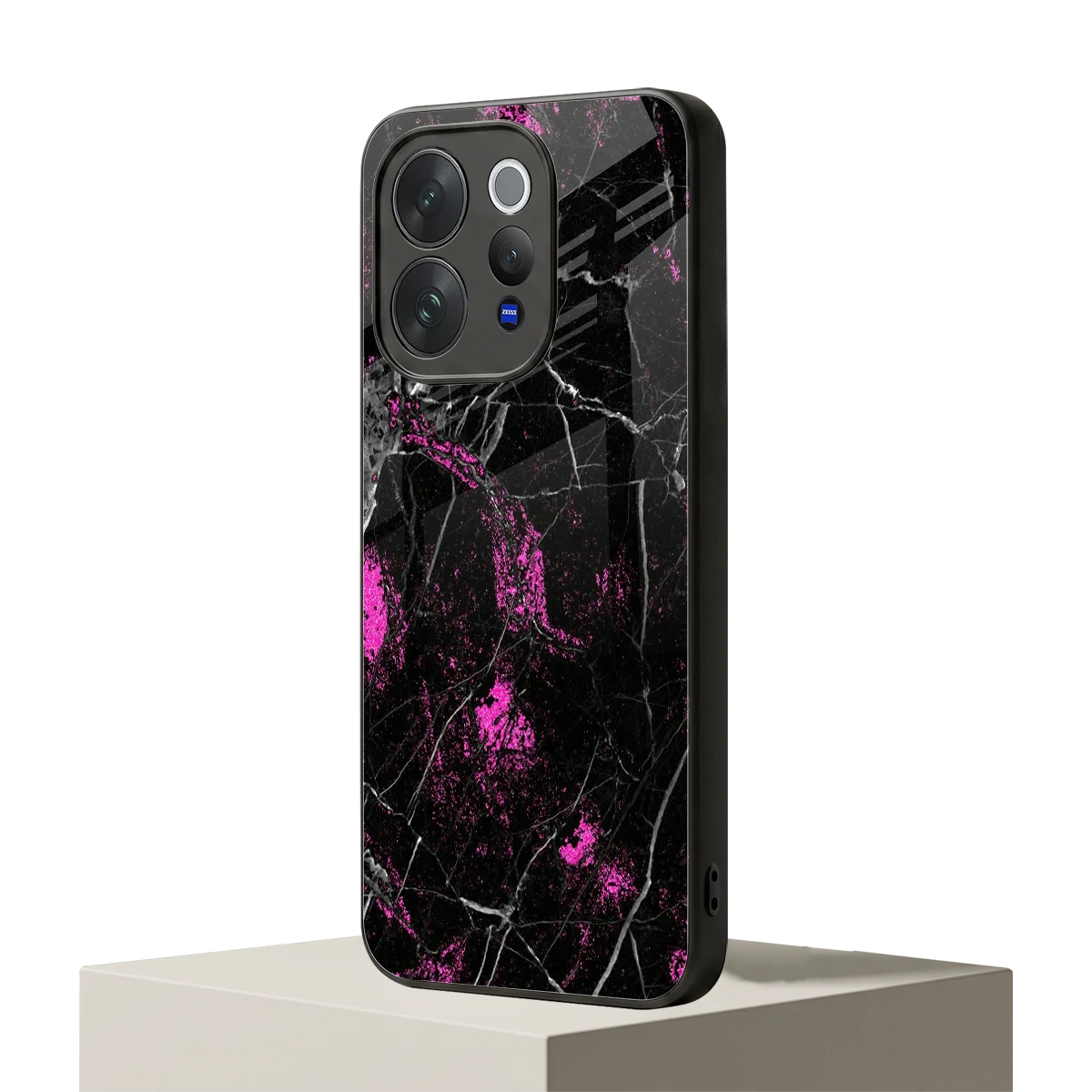Blushstone vivo v70 mobile cover | shockproof glass phone case