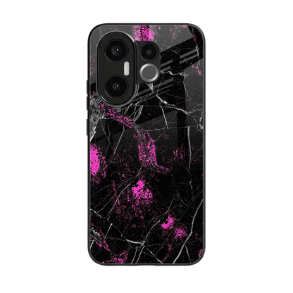 Blushstone back phone cover | glass case for vivo x200 fe