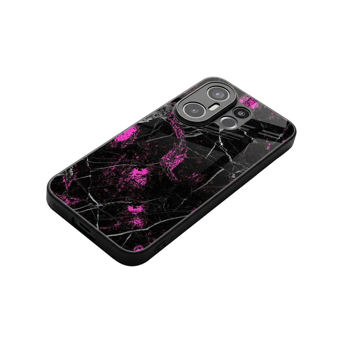 Blushstone stylish phone case for vivo x200 fe | glossy glass and slim fit