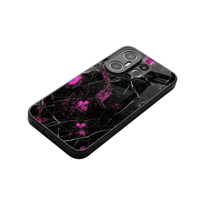 Blushstone stylish phone case for vivo x200 fe | glossy glass and slim fit