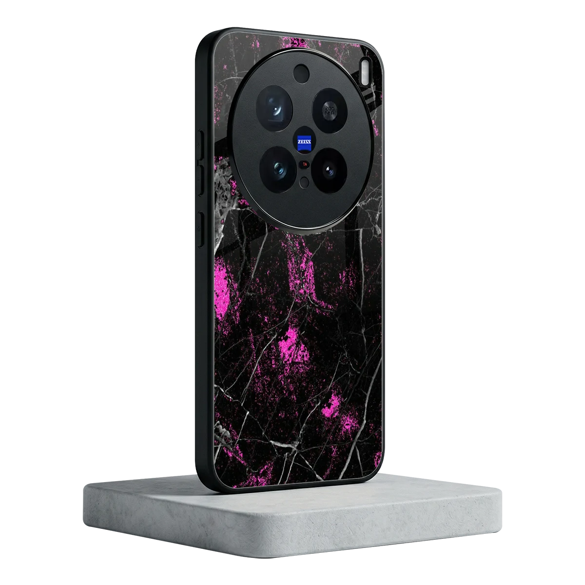 Blushstone vivo x200 pro mobile cover | shockproof glass phone case