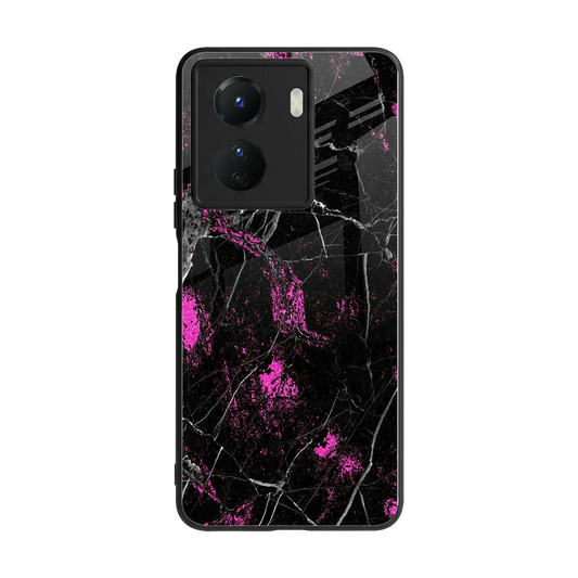 Blushstone back phone cover | glass case for vivo y16