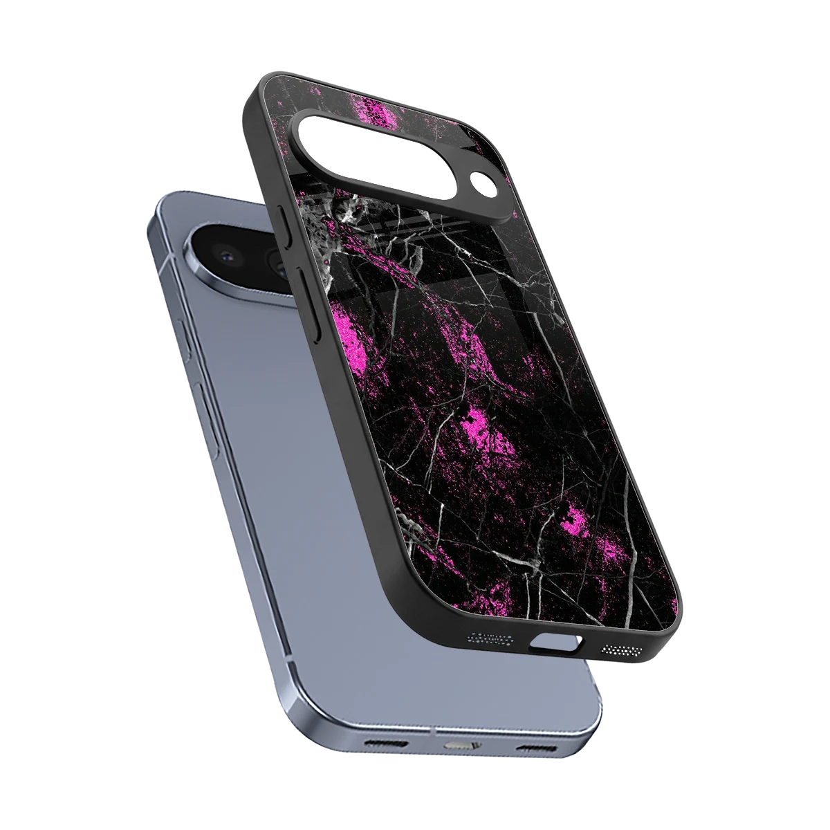 Blushstone sleek google pixel 10 cover with tempered glass back and TPU edges