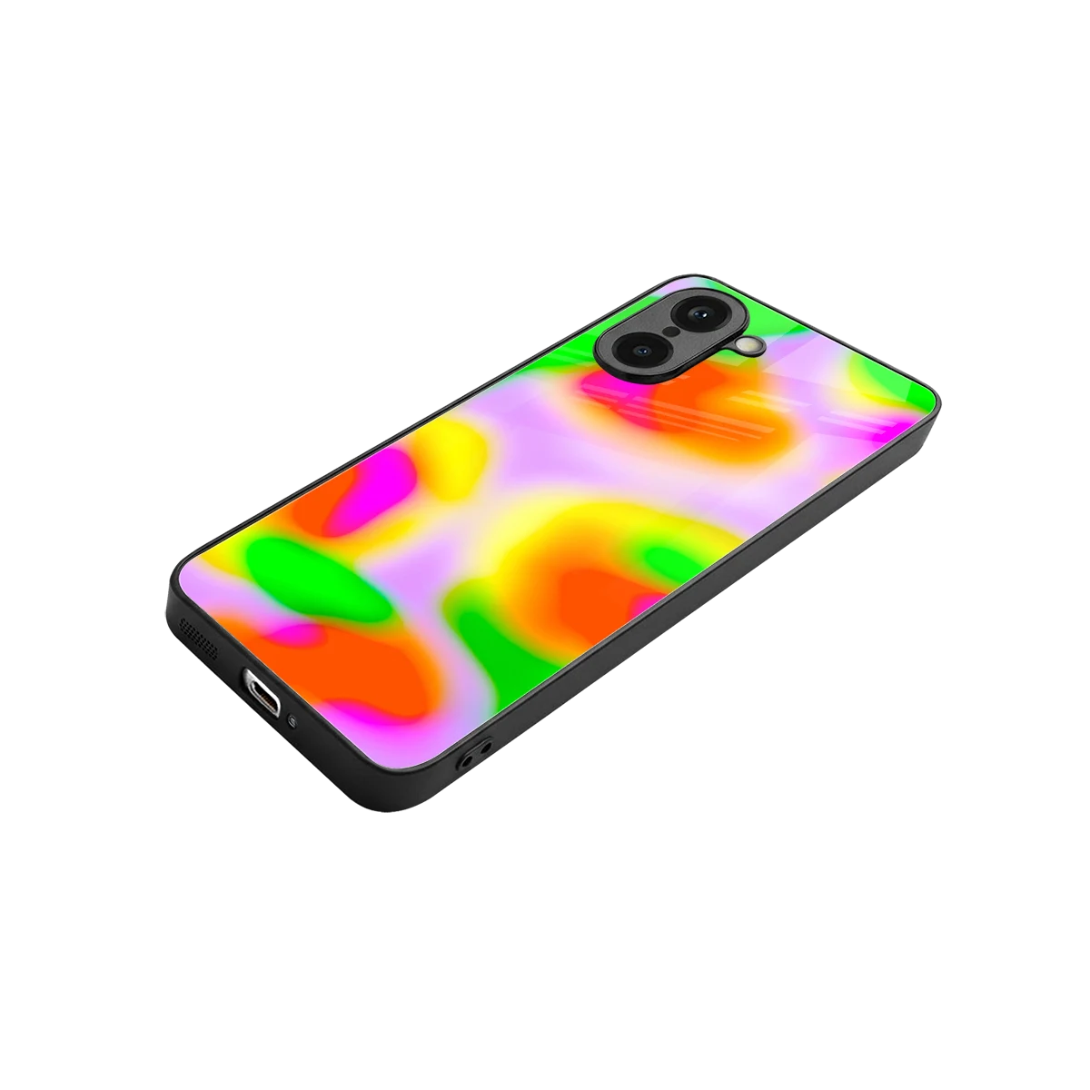 Bold Spectrum stylish phone case for oneplus nord ce5 5g | glossy glass and slim fit