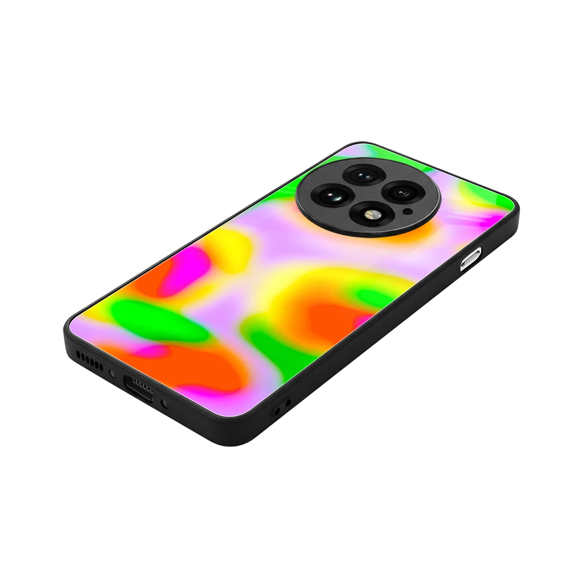 Bold Spectrum stylish phone case for oneplus 13 | glossy glass and slim fit