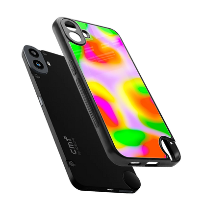 Bold Spectrum sleek cmf nothing phone 1 cover with tempered glass back and TPU edges