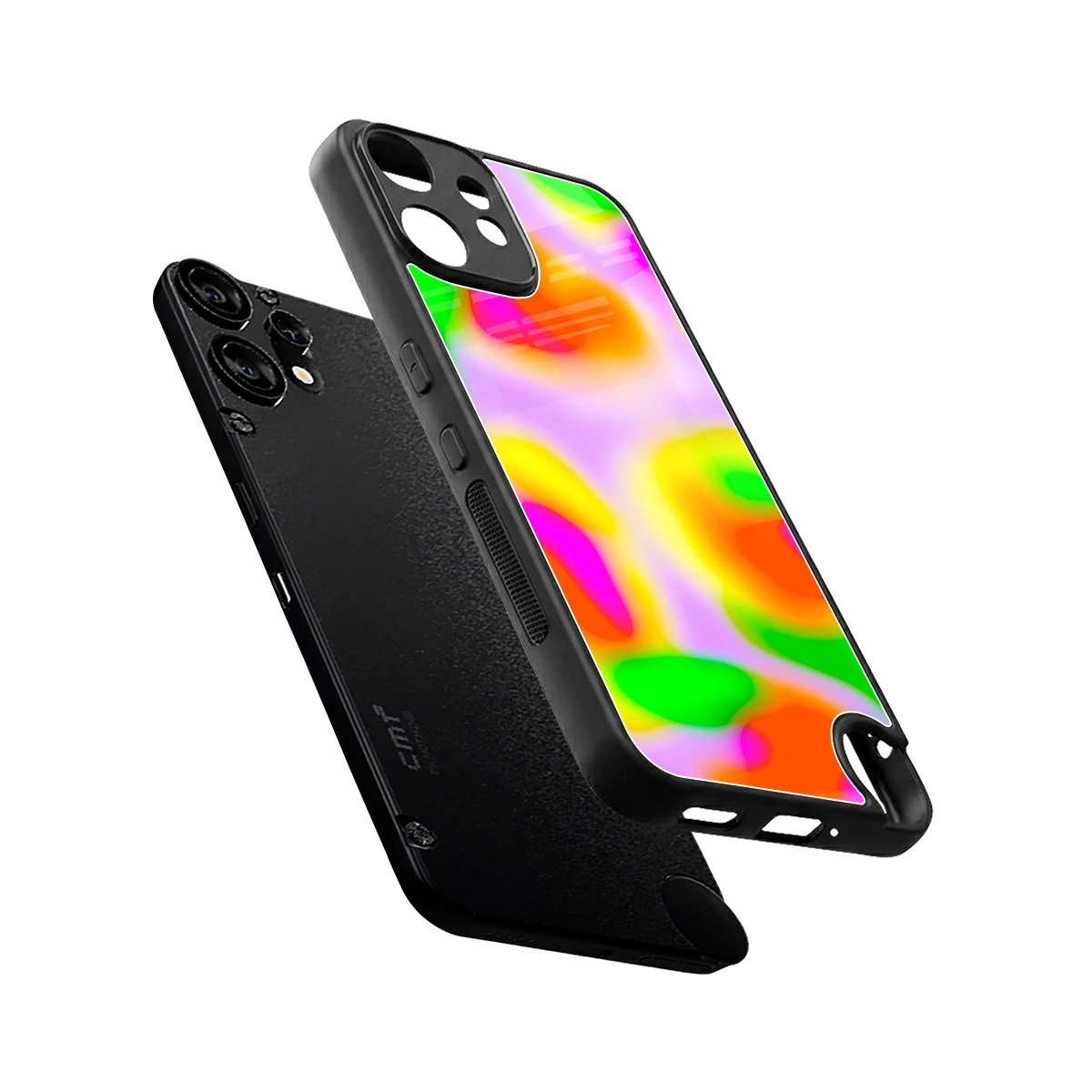 Bold Spectrum sleek cmf nothing phone 2 pro cover with tempered glass back and TPU edges