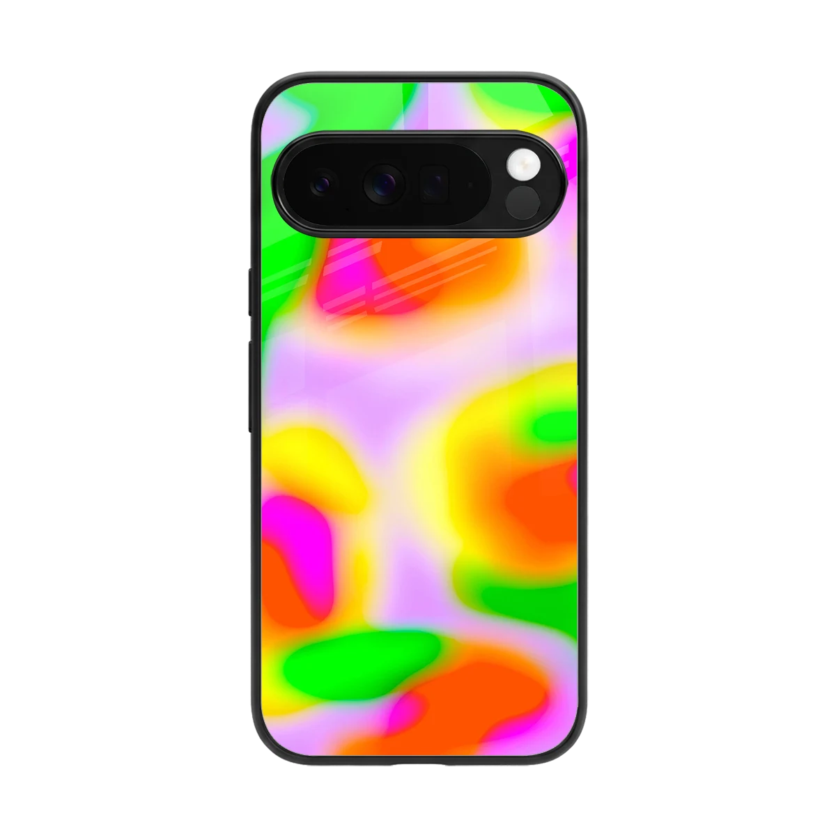Bold Spectrum back phone cover | glass case for google pixel 10 pro xl