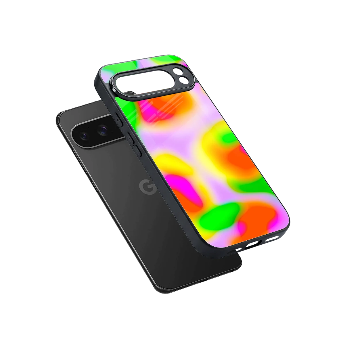 Bold Spectrum sleek google pixel 10 pro xl cover with tempered glass back and TPU edges