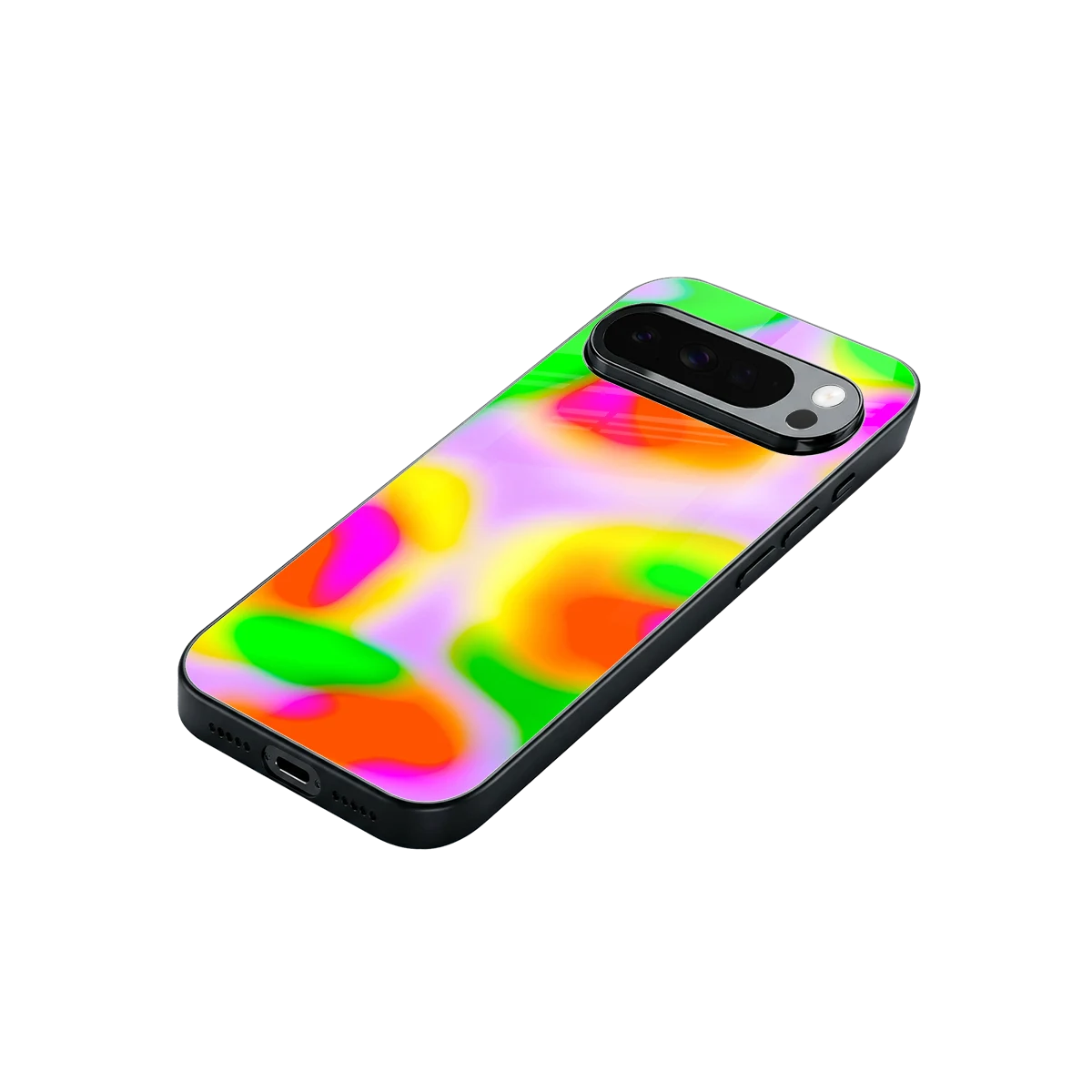 Bold Spectrum stylish phone case for google pixel 10 pro xl | glossy glass and slim fit