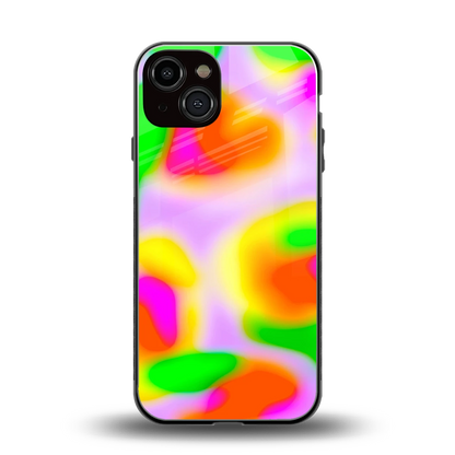 Bold Spectrum back phone cover | glass case for iphone 14