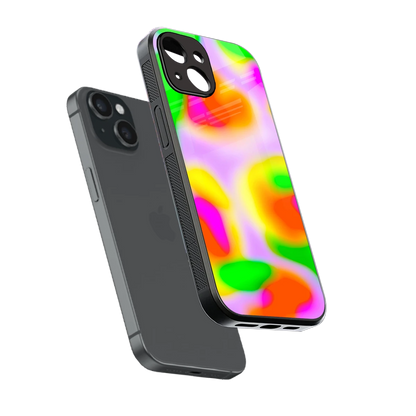 Bold Spectrum sleek iphone 13 cover with tempered glass back and TPU edges