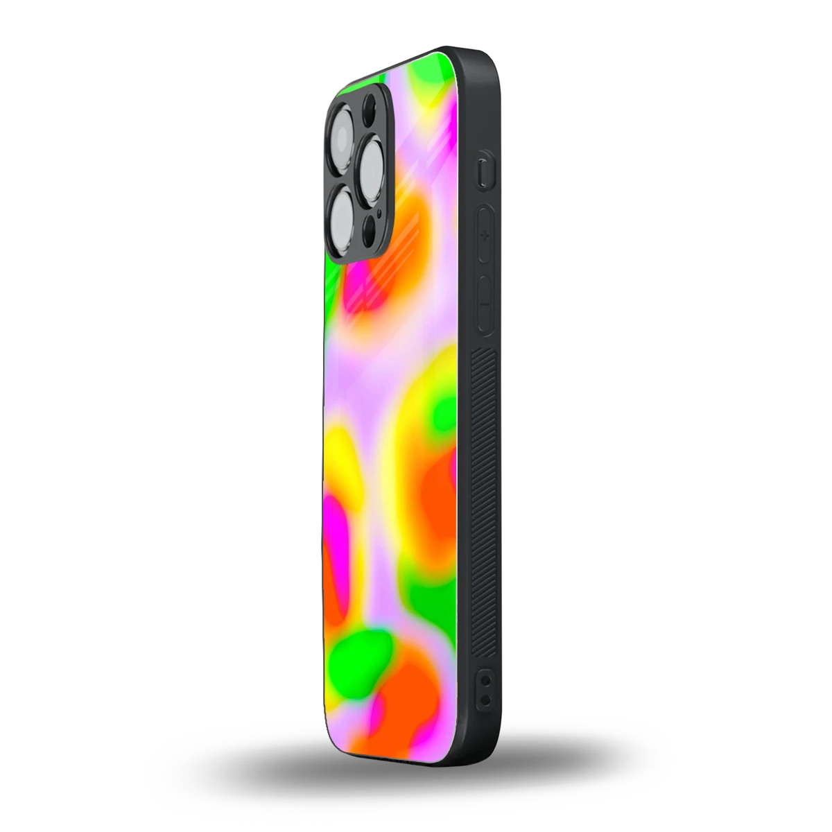 Bold Spectrum iphone 15 pro max mobile cover | shockproof glass phone case