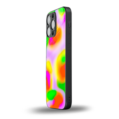 Bold Spectrum iphone 15 pro max mobile cover | shockproof glass phone case